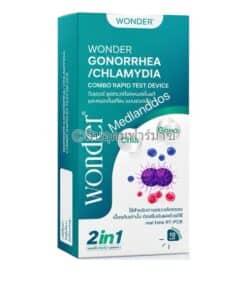 WONDER GONORRHEA/CHLAMYDIA COMBO RAPID TEST ชุดตรวจหนองในแท้และหนองในเทียม 2IN1 1 ชุด